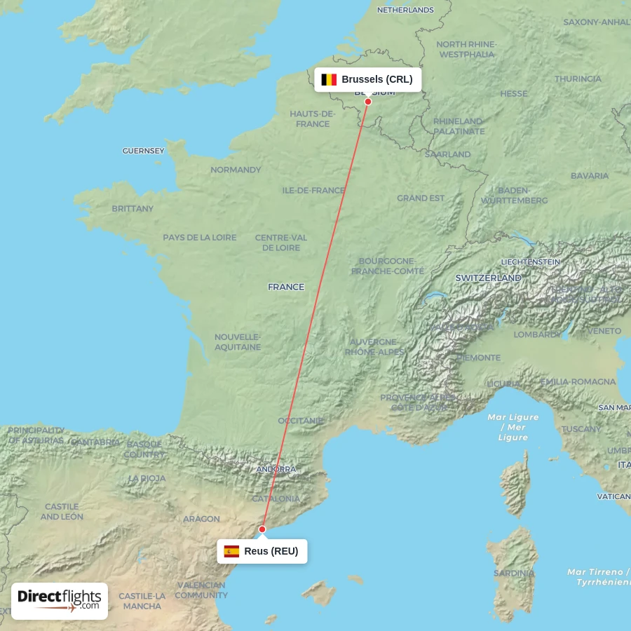 CRL - REU route map
