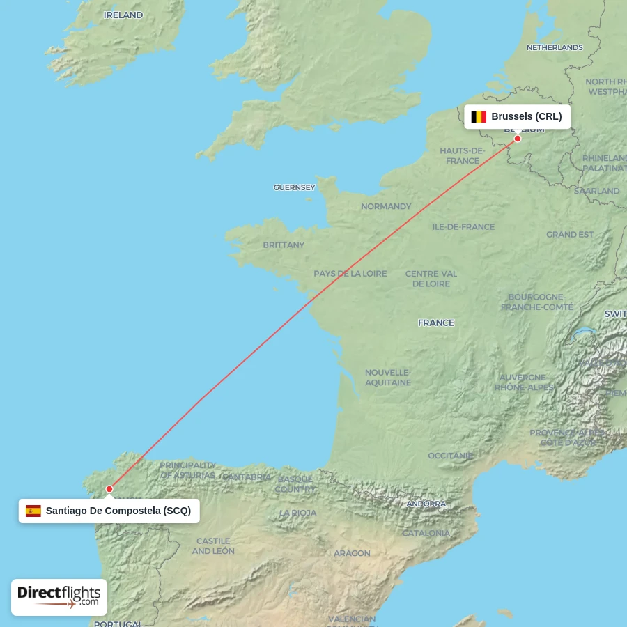 CRL - SCQ route map