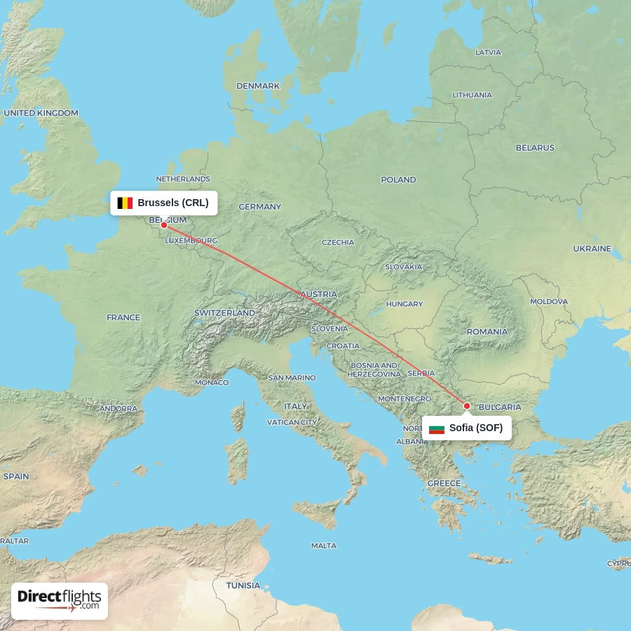 CRL - SOF route map