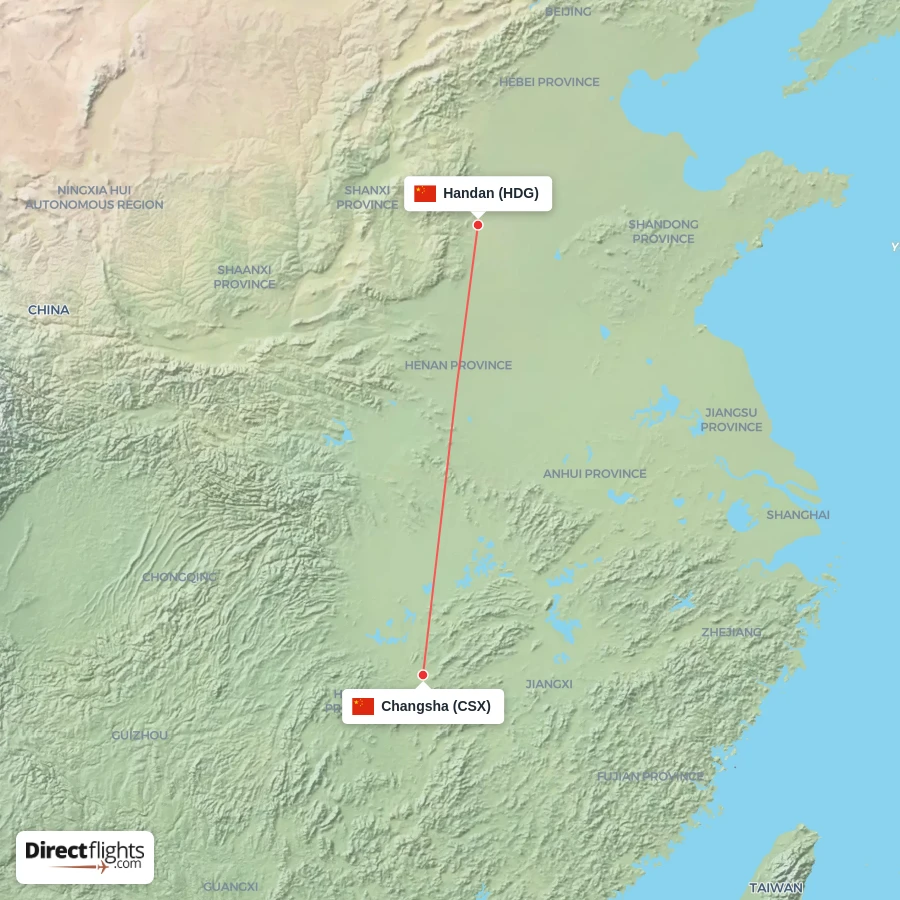 CSX - HDG route map
