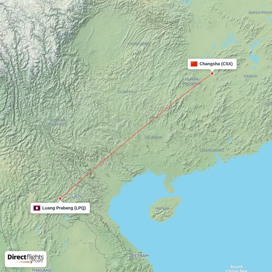 CSX - LPQ route map