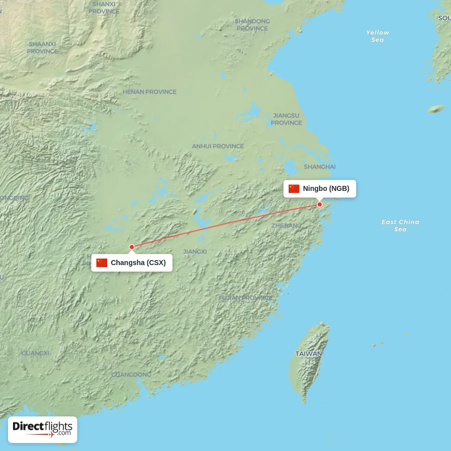 CSX - NGB route map