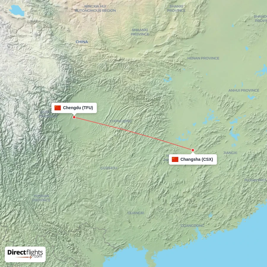 CSX - TFU route map