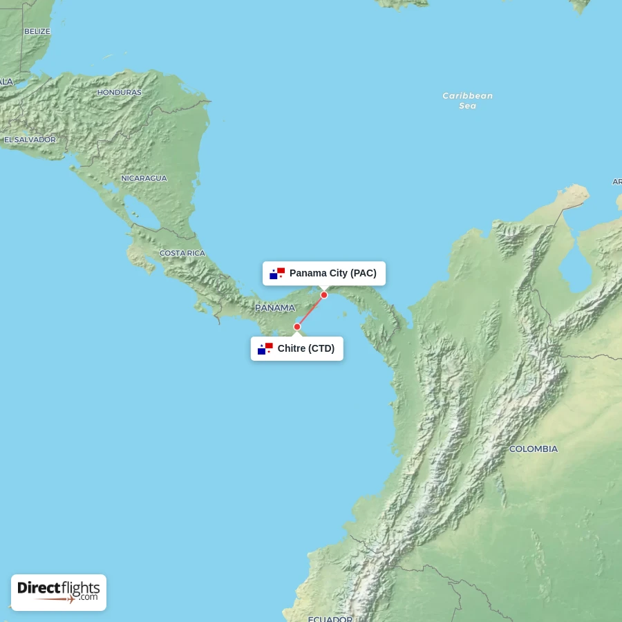 CTD - PAC route map