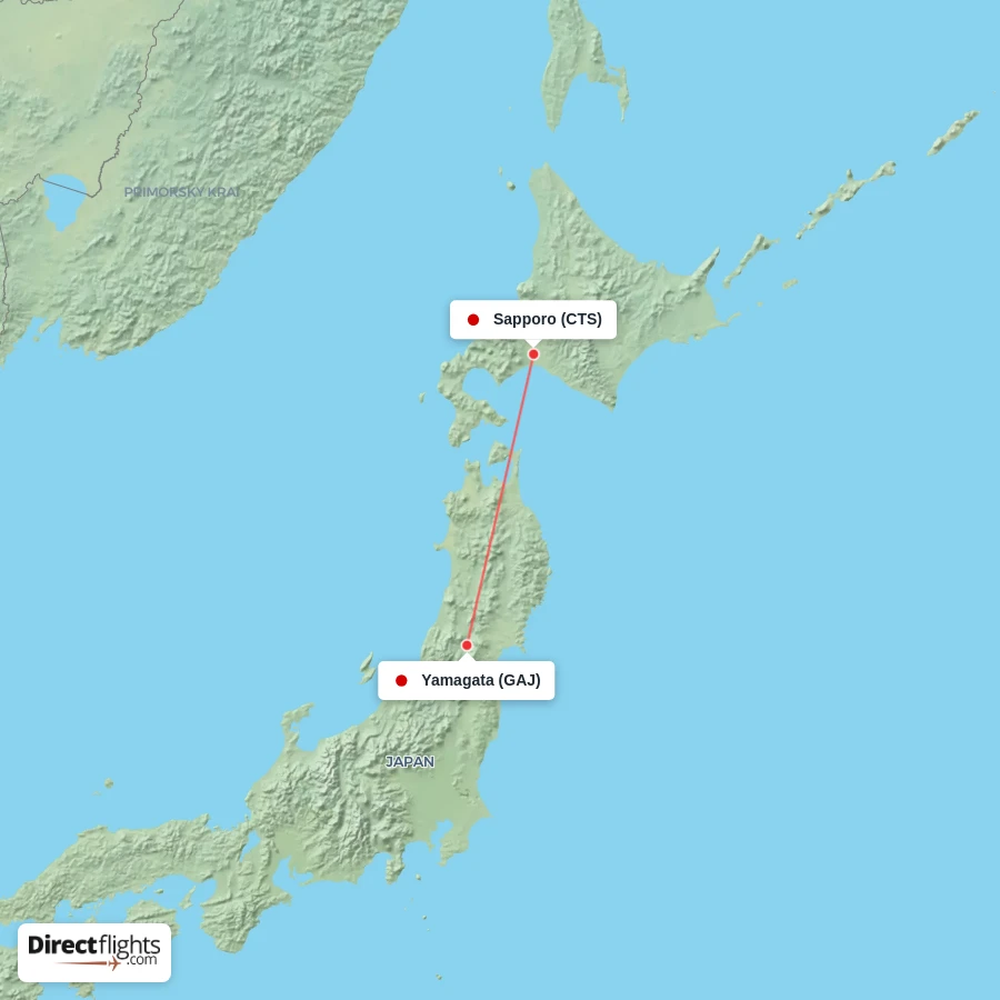 CTS - GAJ route map