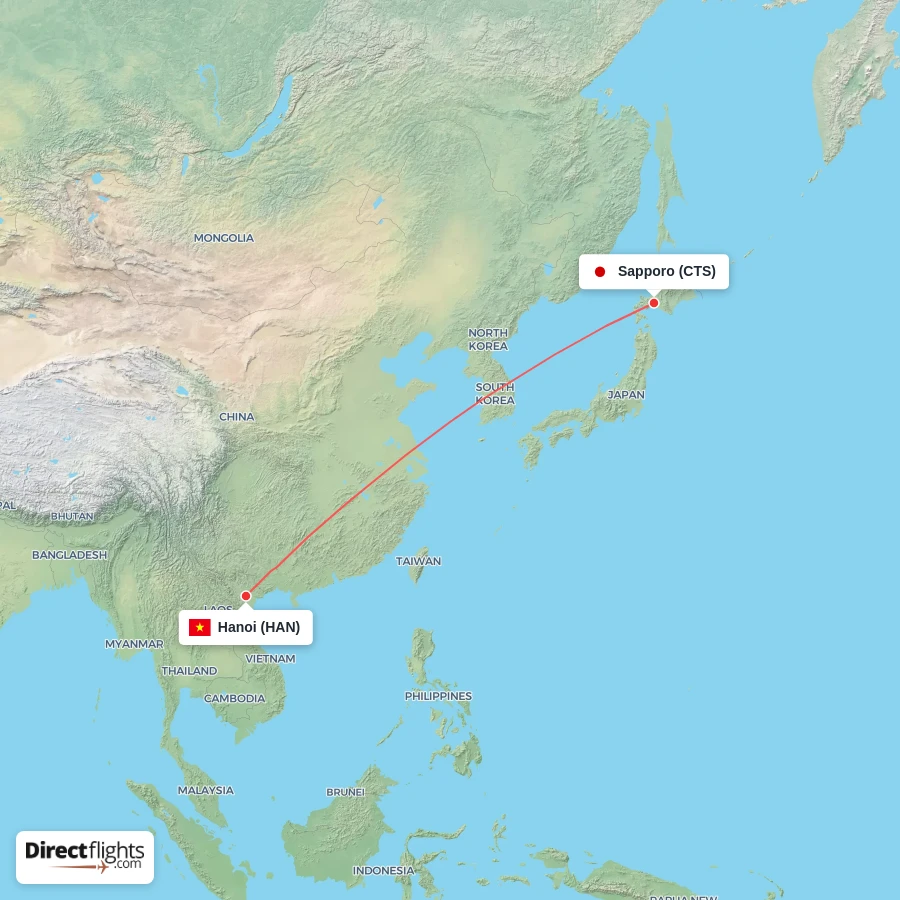 CTS - HAN route map