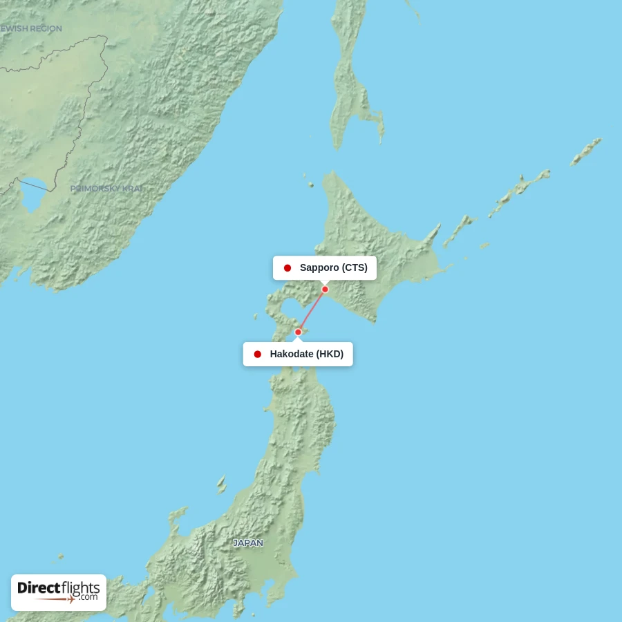 CTS - HKD route map