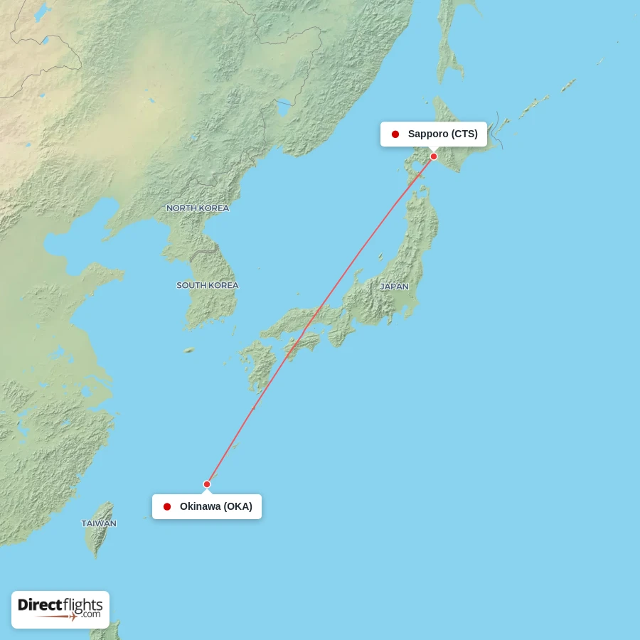 CTS - OKA route map