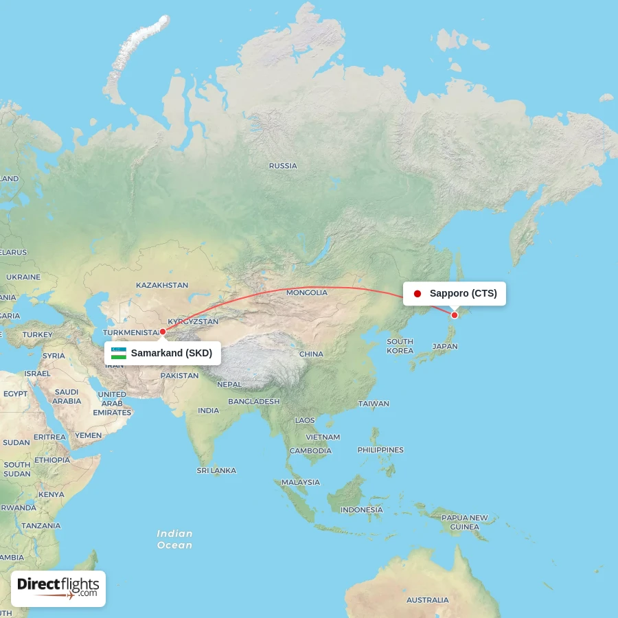 CTS - SKD route map