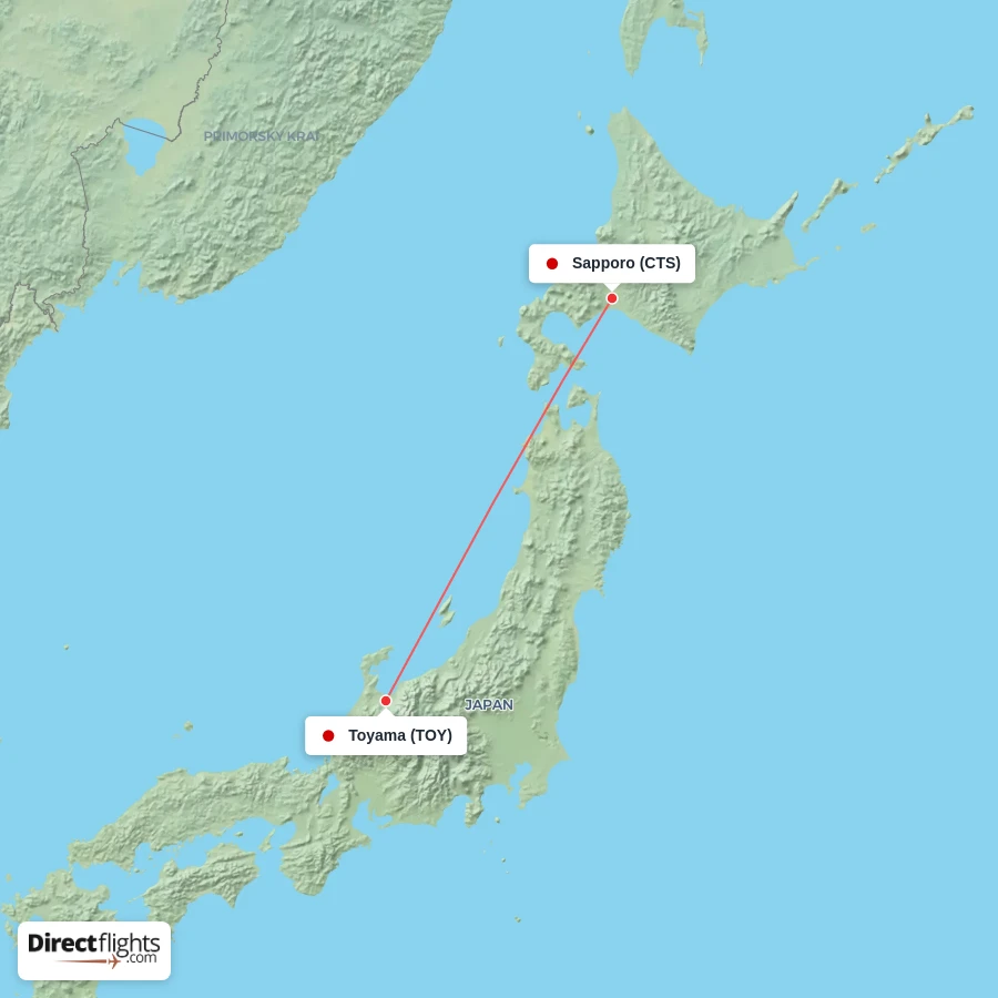 CTS - TOY route map