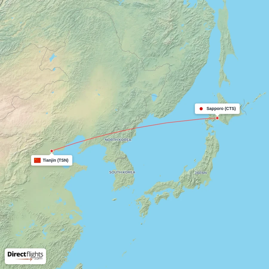 CTS - TSN route map