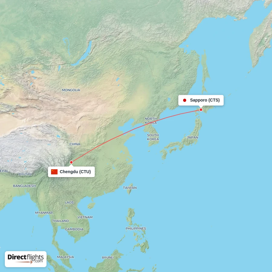 CTU - CTS route map