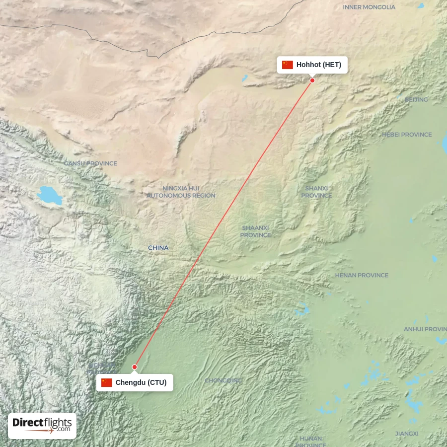 CTU - HET route map
