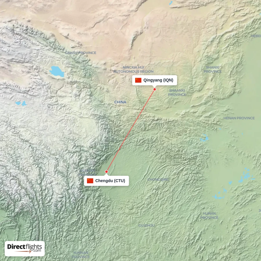 CTU - IQN route map