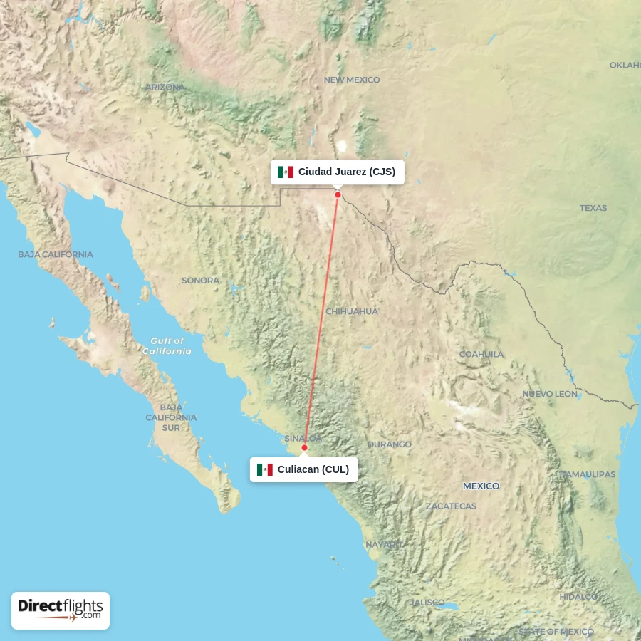 CUL - CJS route map