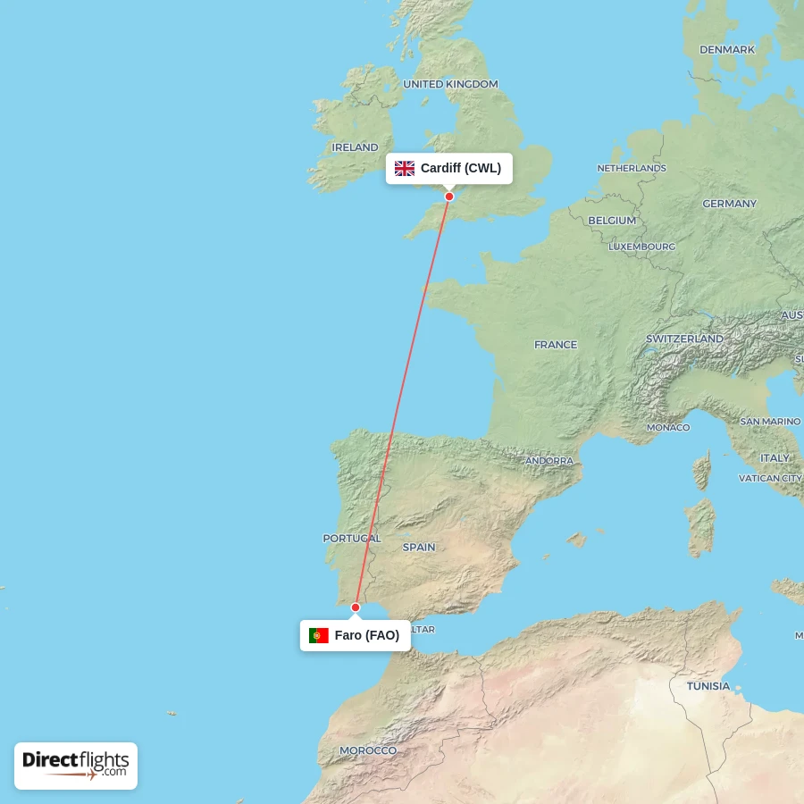 CWL - FAO route map