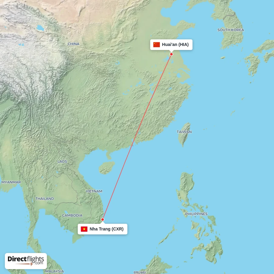 CXR - HIA route map