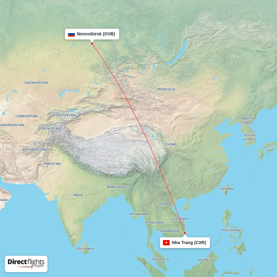 CXR - OVB route map