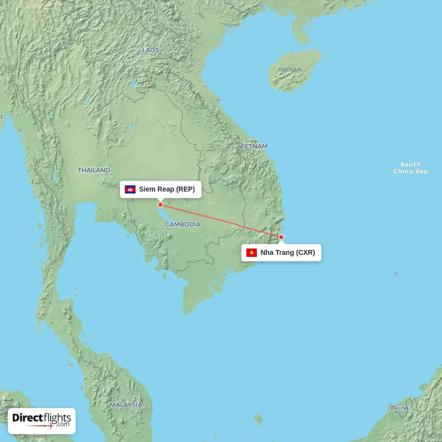 CXR - REP route map