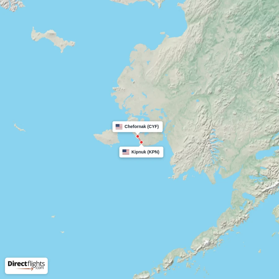 CYF - KPN route map