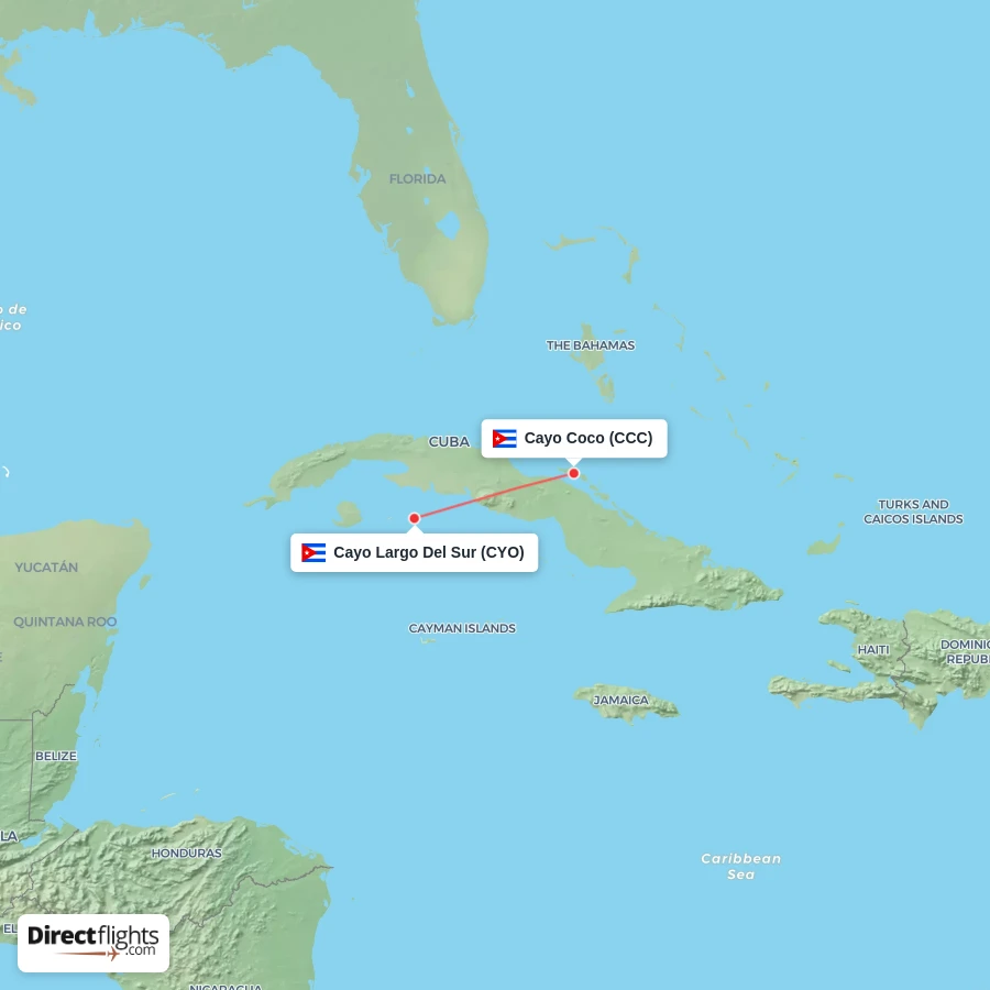 CYO - CCC route map