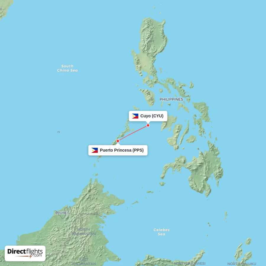 CYU - PPS route map