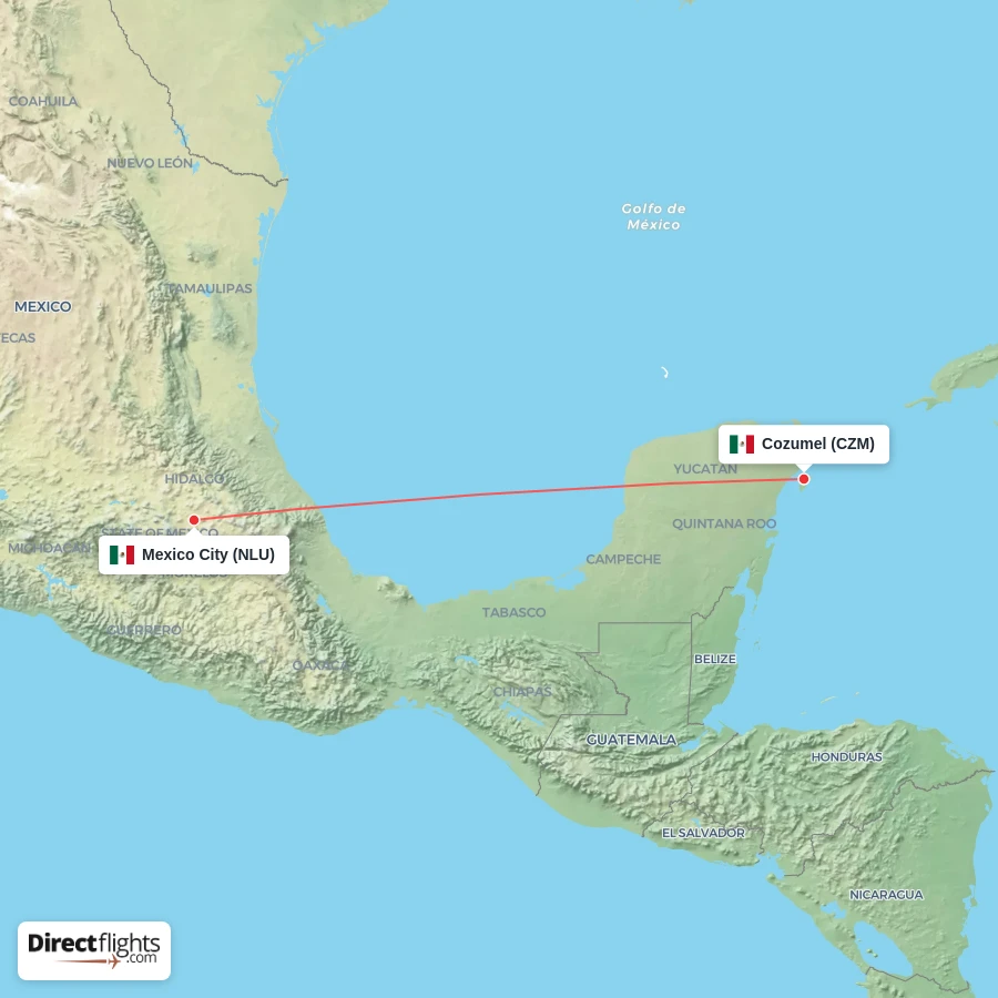 CZM - NLU route map