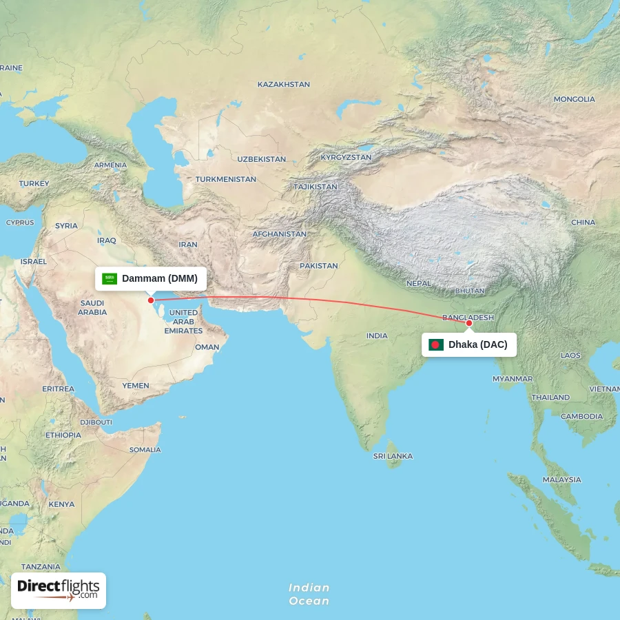 DAC - DMM route map