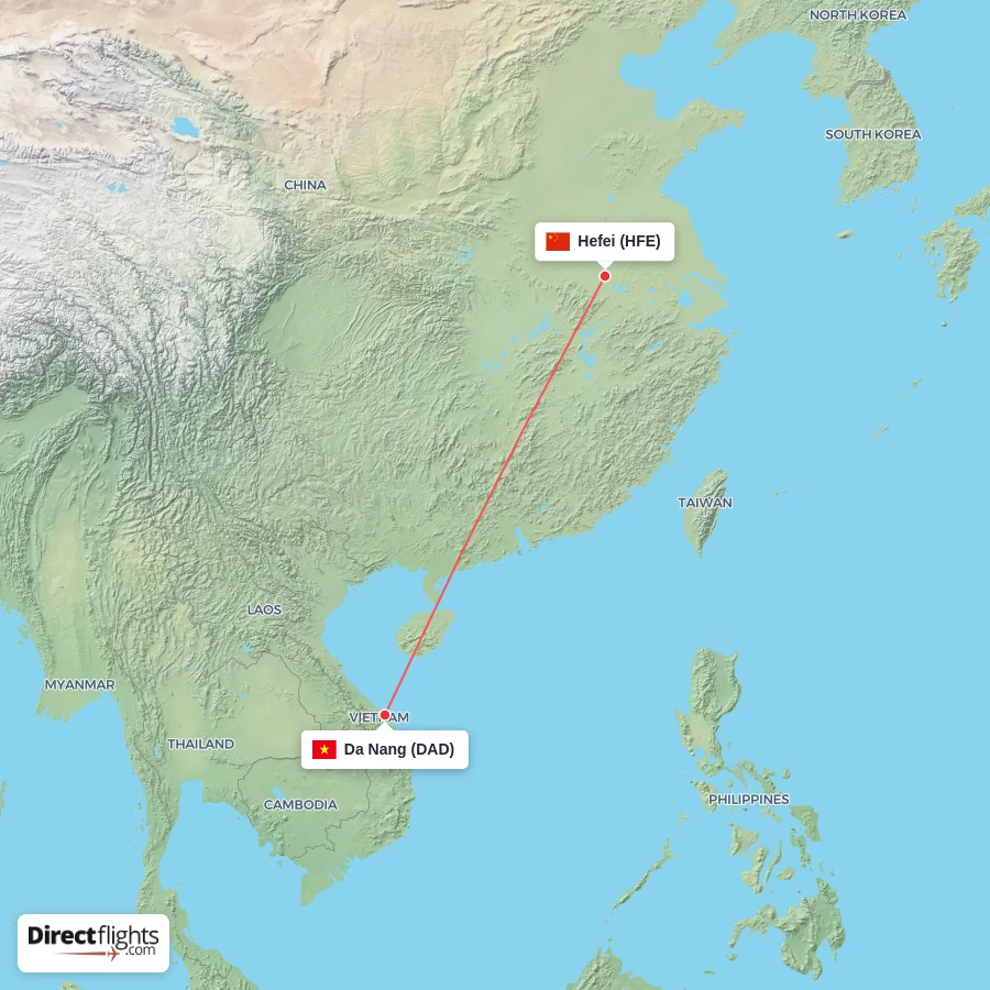 DAD - HFE route map