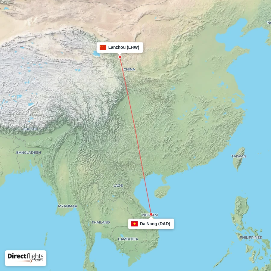 DAD - LHW route map