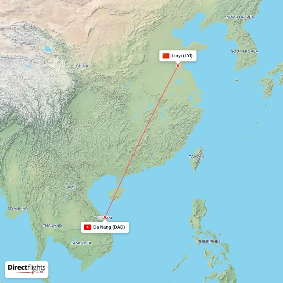 DAD - LYI route map