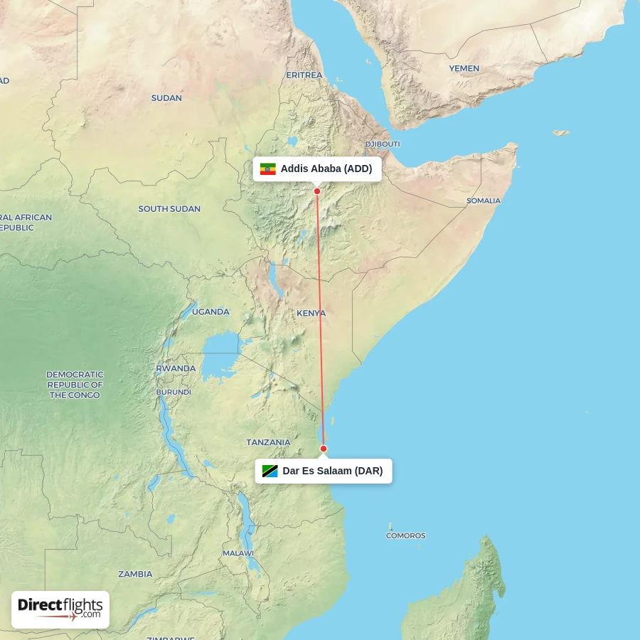 DAR - ADD route map