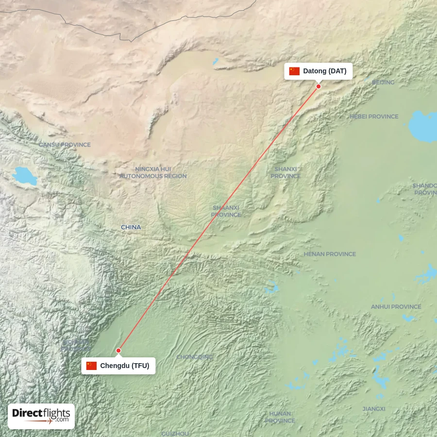 DAT - TFU route map