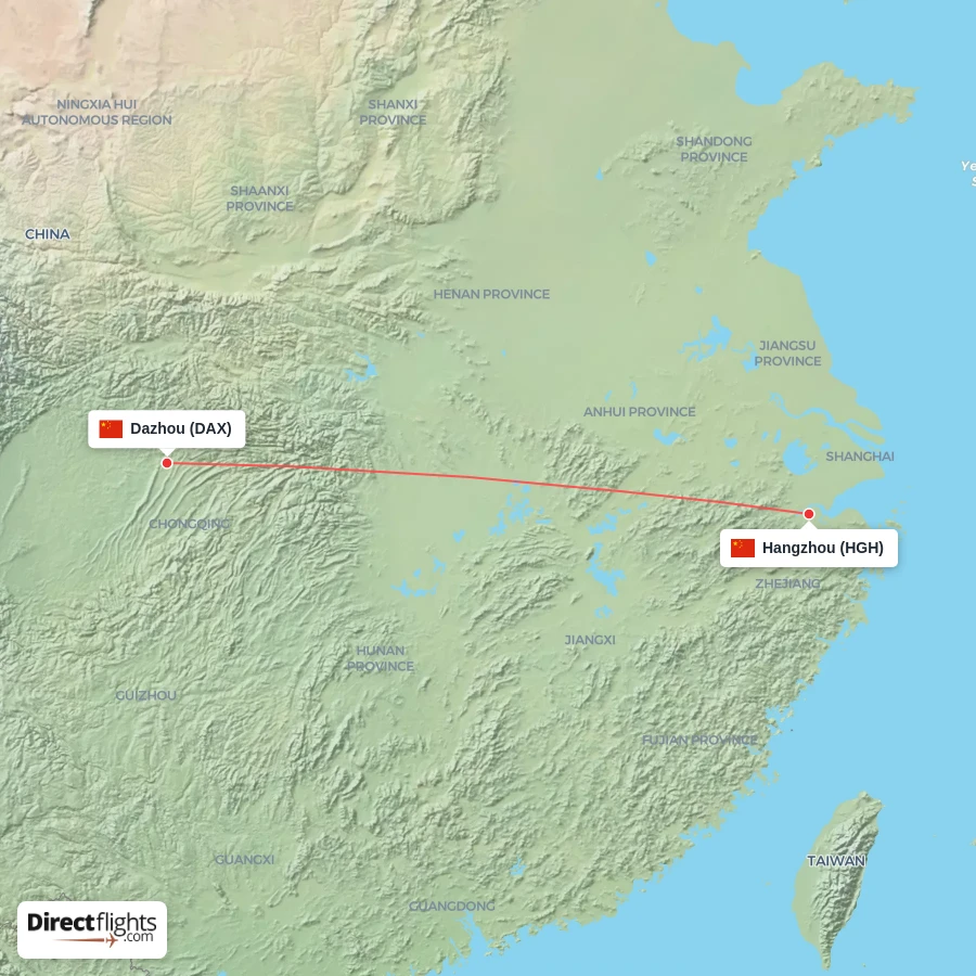 DAX - HGH route map