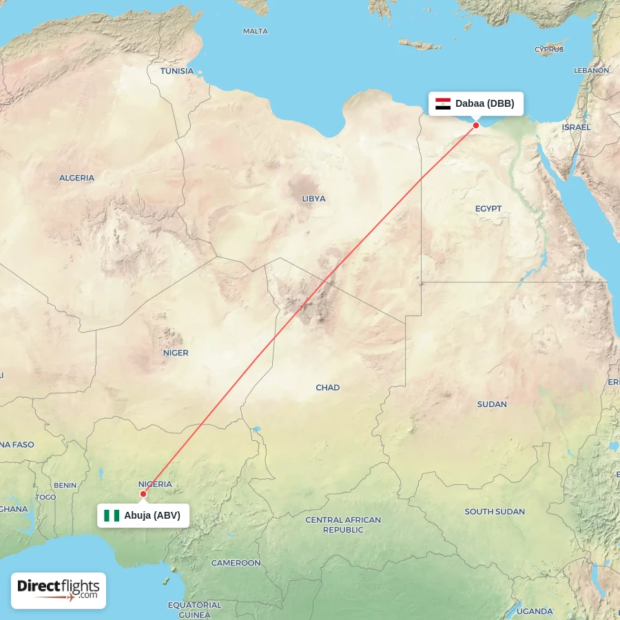DBB - ABV route map