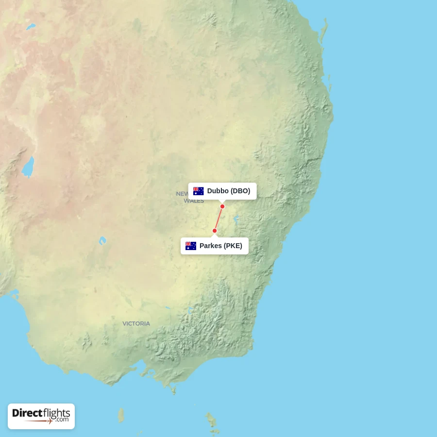DBO - PKE route map