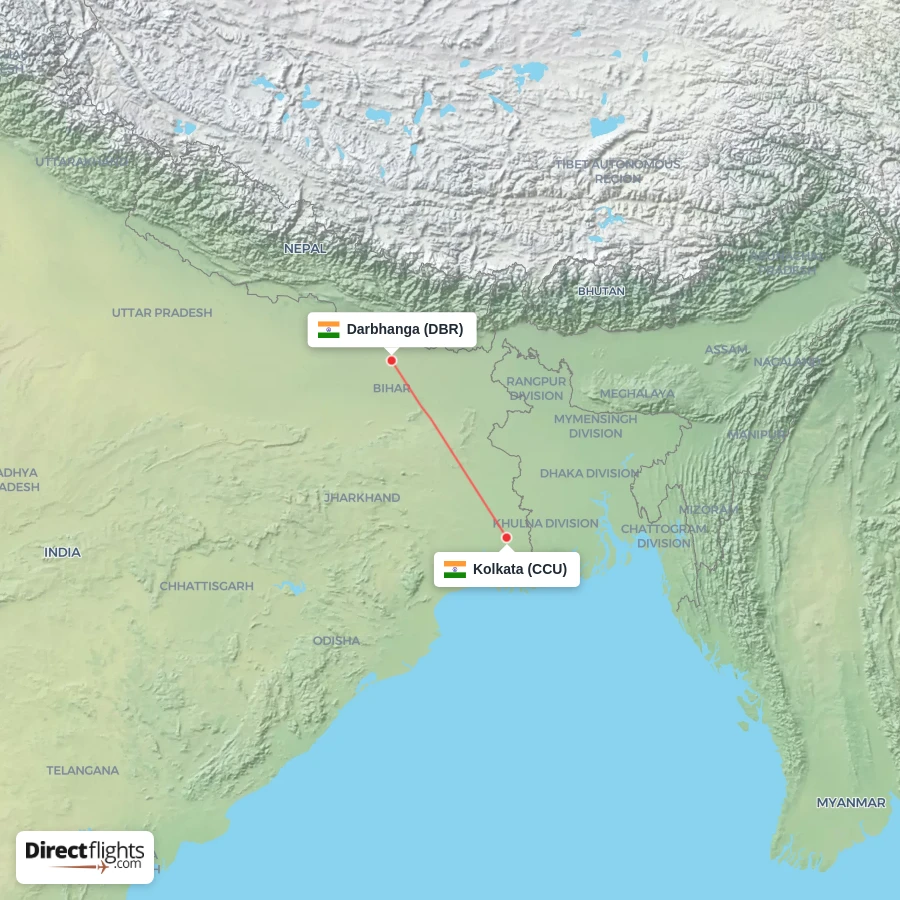 DBR - CCU route map
