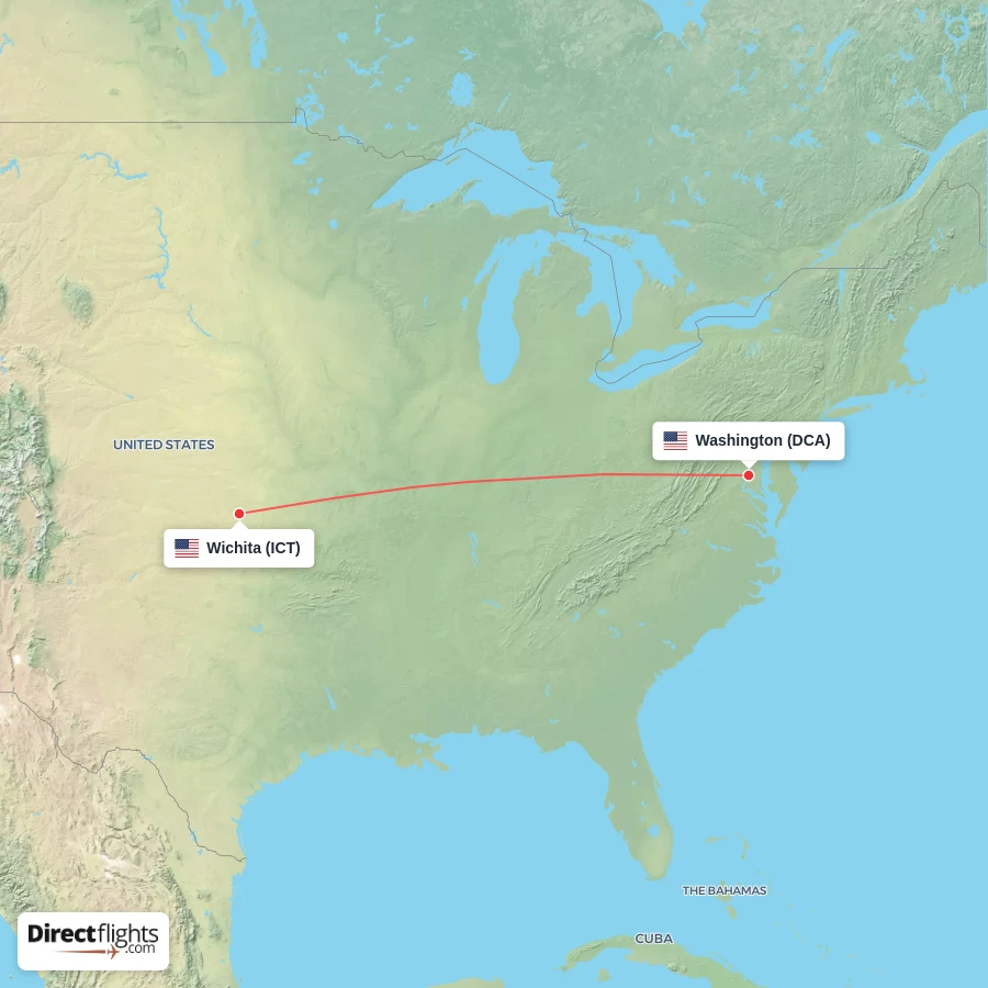 DCA - ICT route map