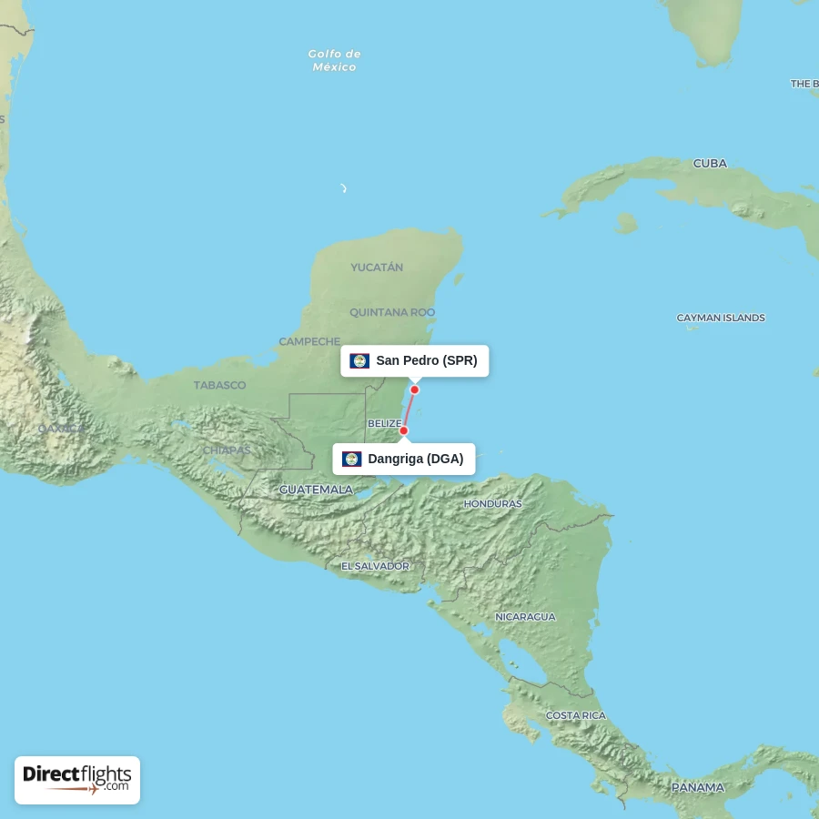 DGA - SPR route map