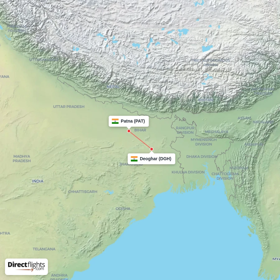 DGH - PAT route map
