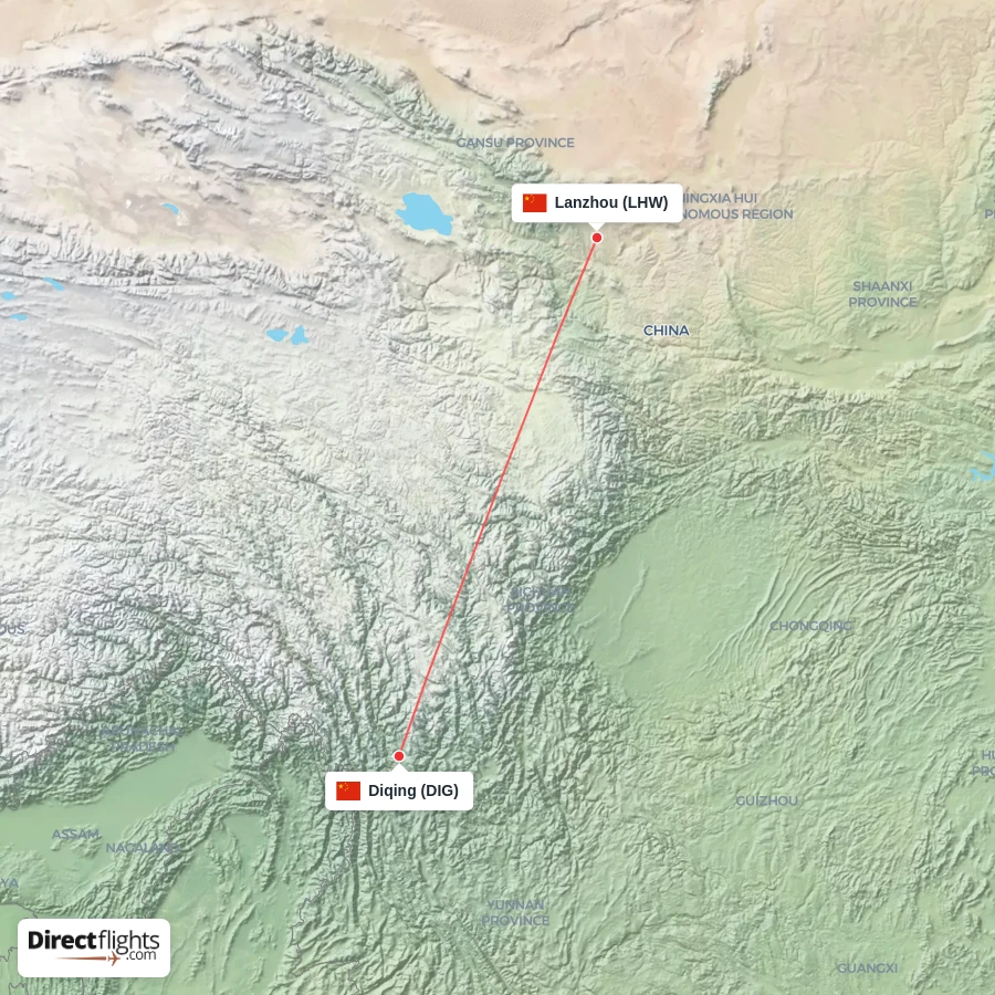 DIG - LHW route map