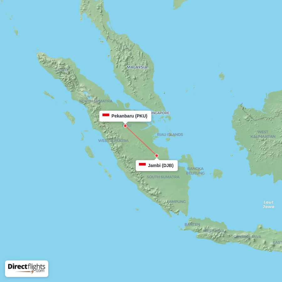 DJB - PKU route map