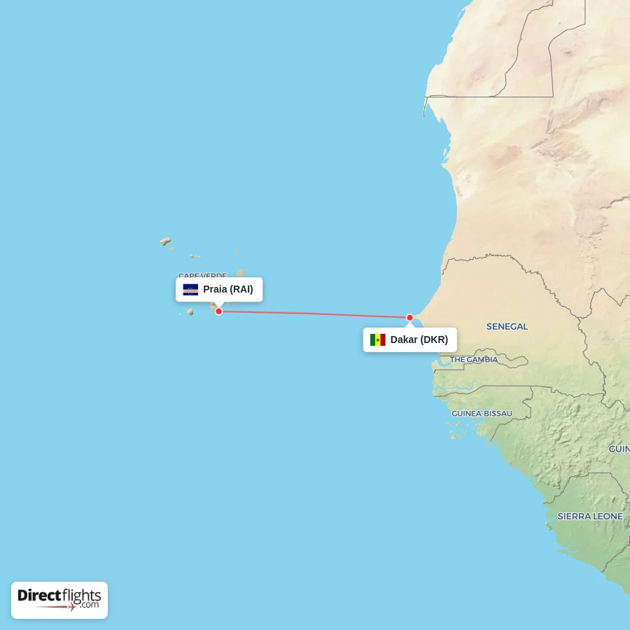 DKR - RAI route map