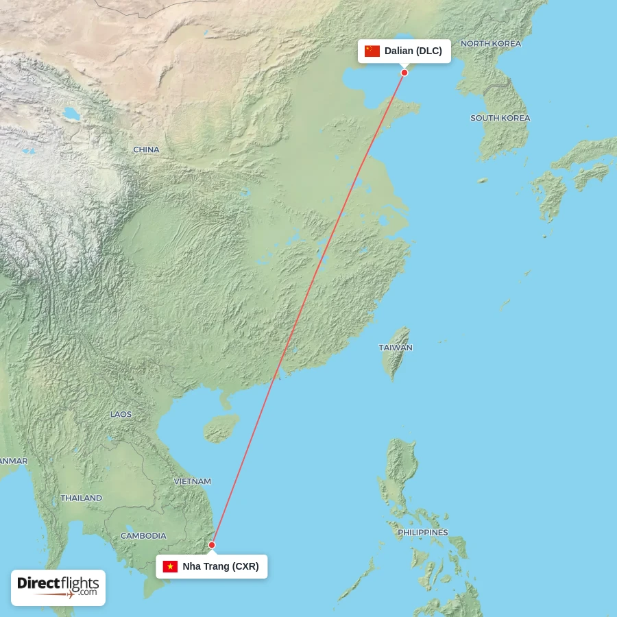 DLC - CXR route map