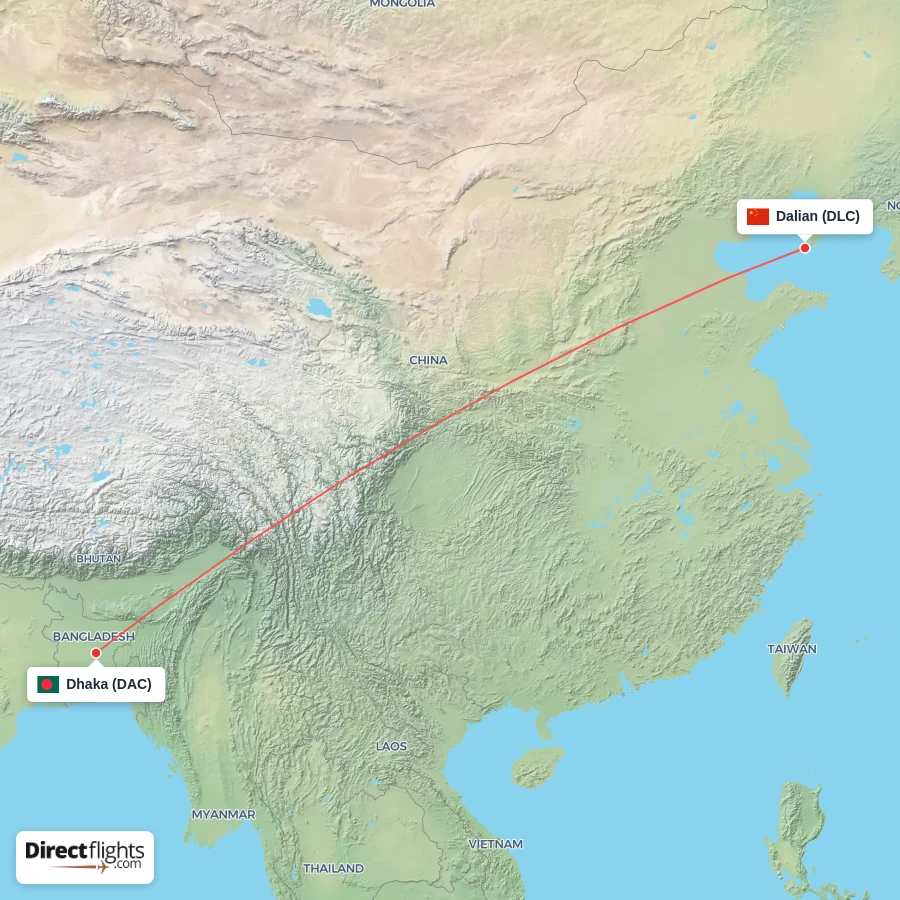 DLC - DAC route map