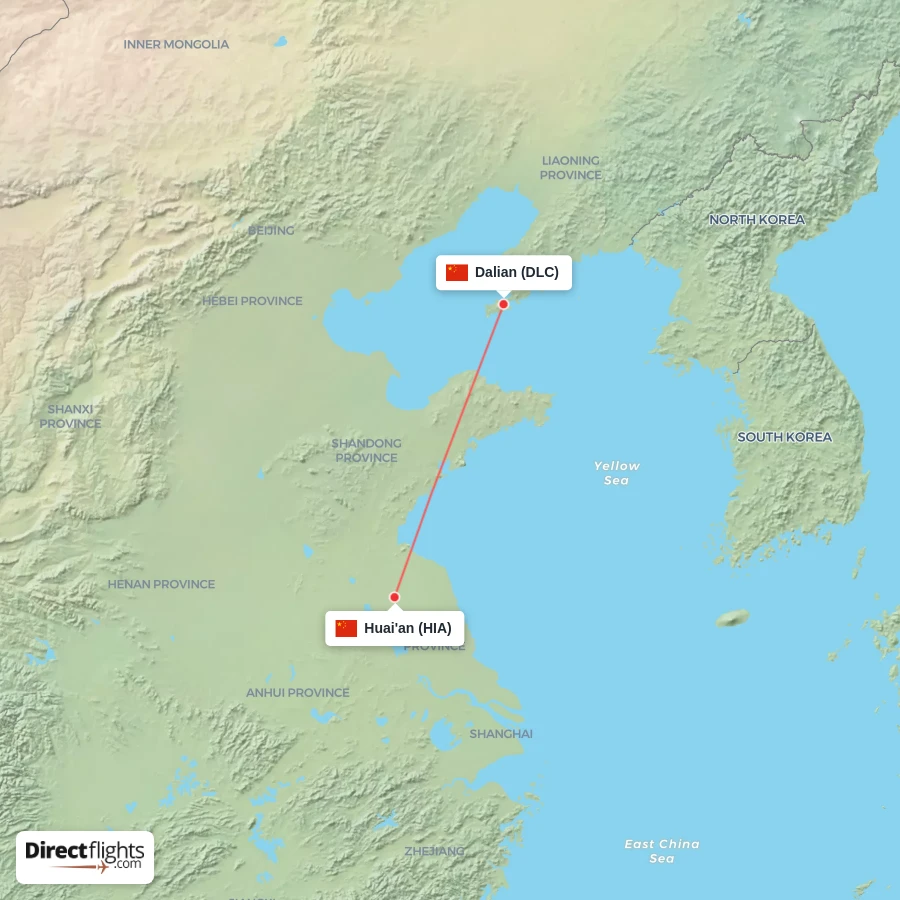 DLC - HIA route map
