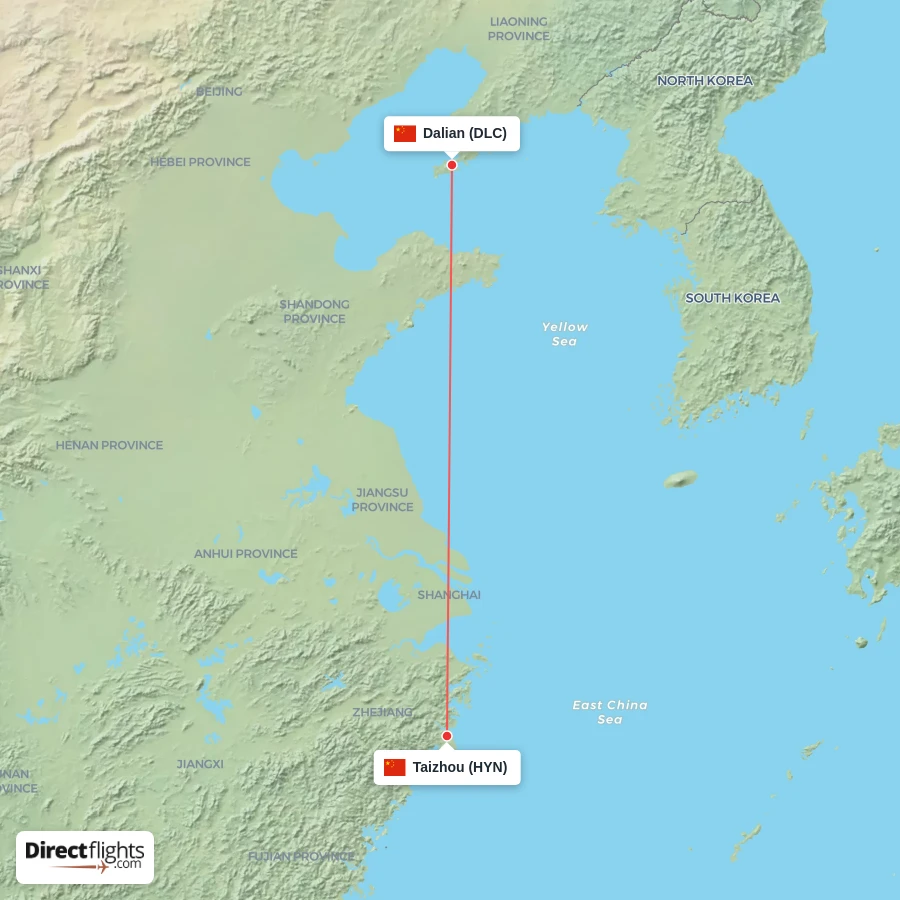DLC - HYN route map
