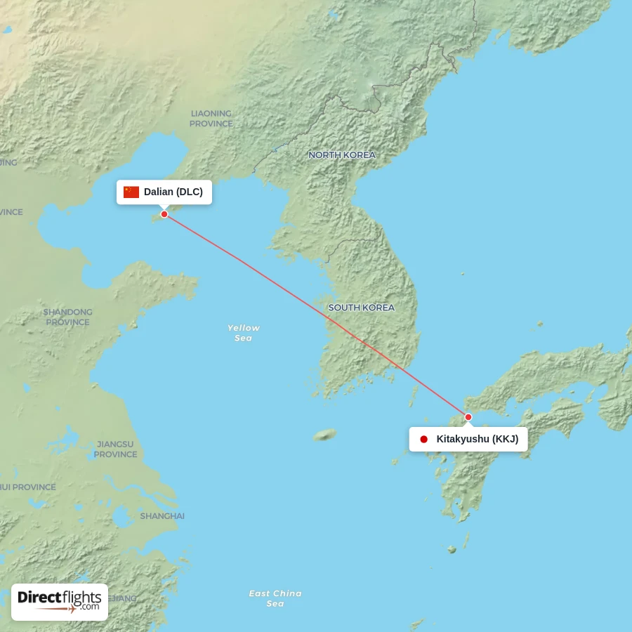 DLC - KKJ route map