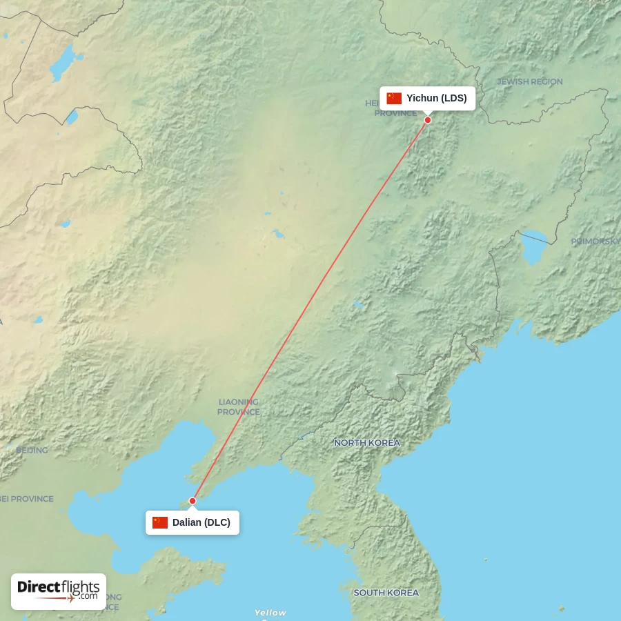 DLC - LDS route map