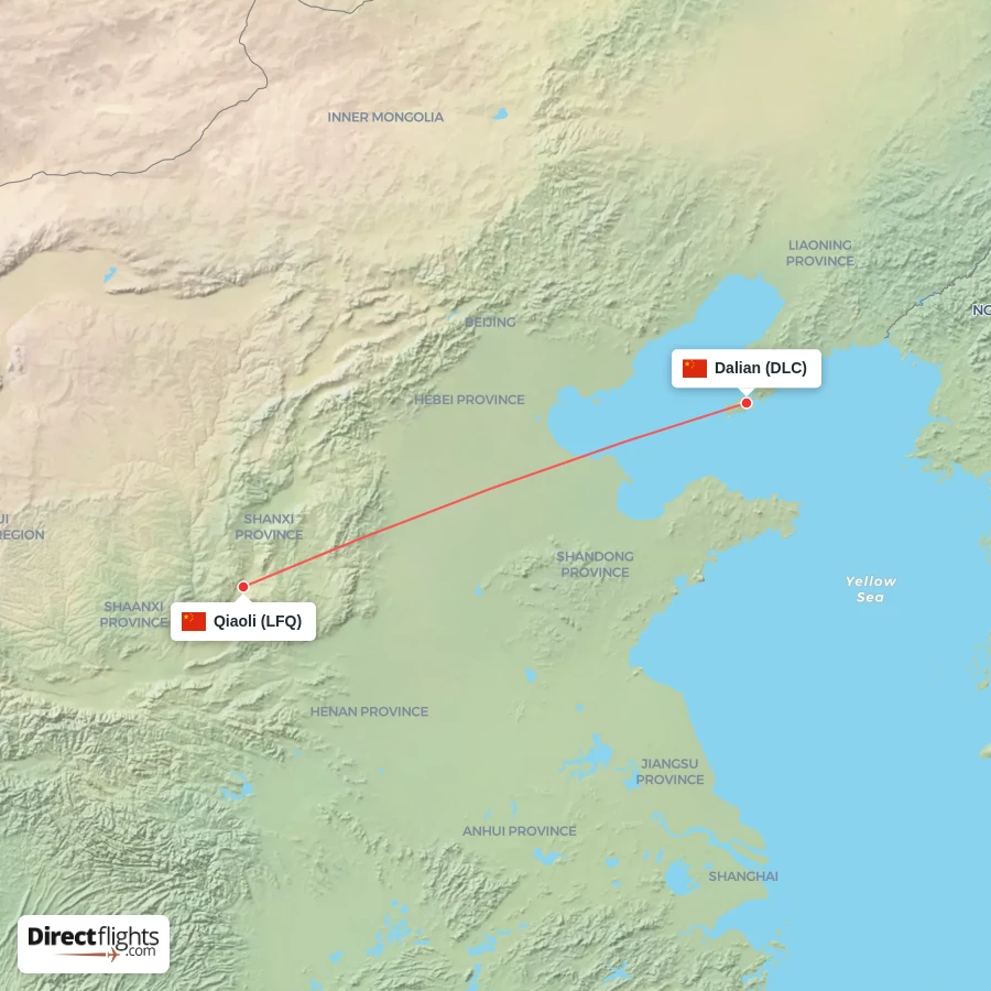 DLC - LFQ route map